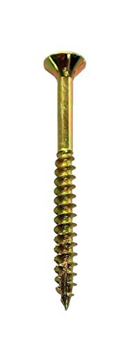Unifix Vortex CE Multi-Purpose Screw Zinc Plated Pozidriv Countersunk 4.5 x 60mm (Box 200)