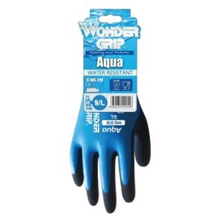 WonderGrip WG-318 Aqua Double Latex Fully Coated Waterproof Work Glove XL/10