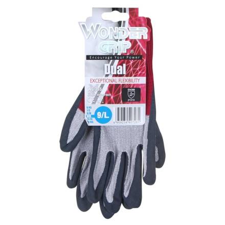 WonderGrip WG-355 Dual General Purpose Work Glove Size L/9