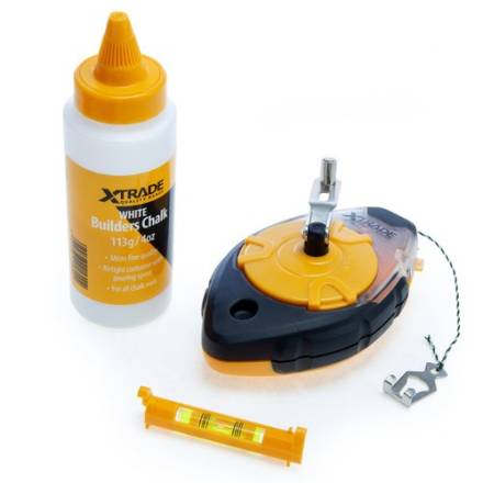 X-Trade Chalk Line Set 30m 3 Piece