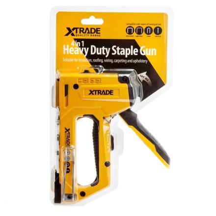 X-Trade 4-in-1 Heavy-Duty Staple Gun T50 (X0900073)