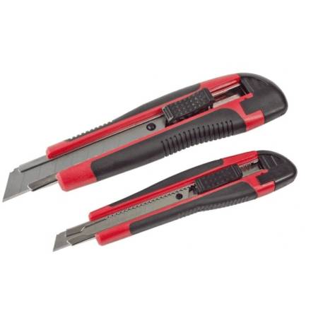 X-Trade 2Pc Snap-Off Knife Set 9mm and 18mm