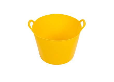 X-Trade FlexiTub Yellow 42 Litre Recycled Plastic Flexible Tub