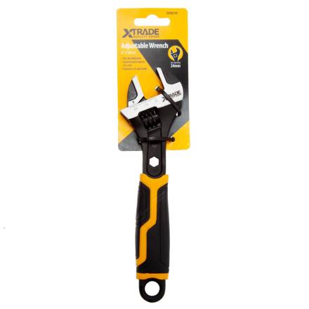 X-Trade Adjustable Wrench 6" / 160mm CR-V Steel
