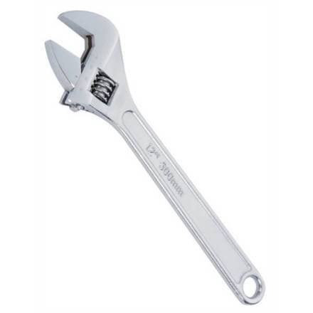 X-Trade 250mm Adjustable Wrench 10" CR-V Steel