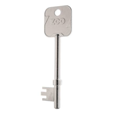 Zoo Hardware Z300 3 Lever Mortice Key Blank - Cut Key