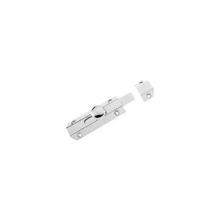 Zoo Hardware ZAB100ACP 102mm Polished Chrome Surface Bolt