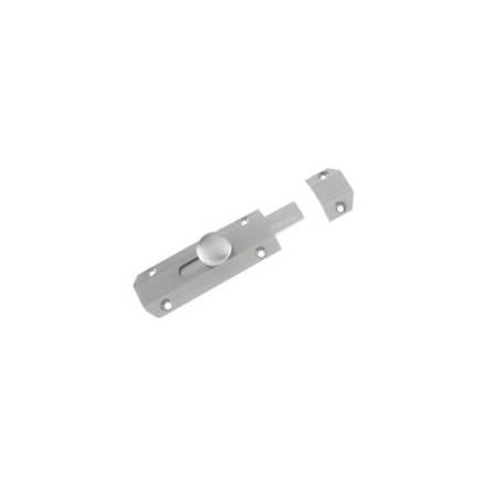 Zoo Hardware ZAB100ASC 102mm Satin Chrome Surface Bolt