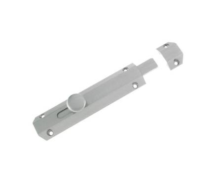 Zoo Hardware ZAB100BSC Surface Bolt 150mm Satin Chrome