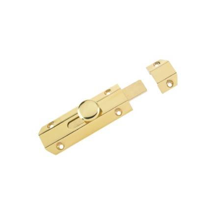 Zoo Hardware ZAB100C Surface Bolt 202mm Polished Brass