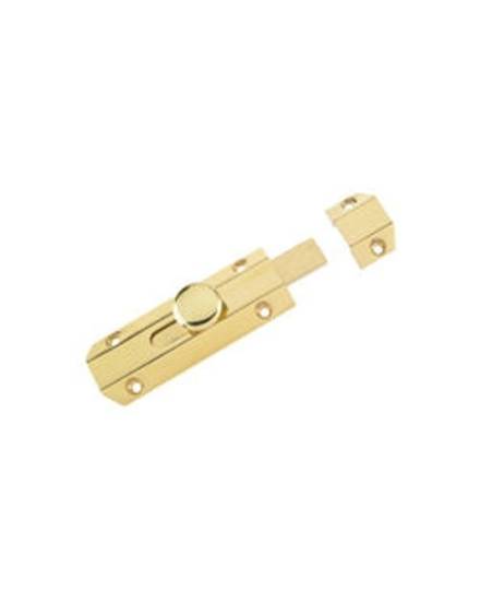 Zoo Hardware ZAB100C Surface Bolt 202mm Polished Brass