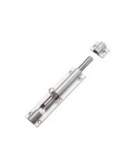 Zoo Hardware ZAS01ASS 150mm Satin Stainless Steel Straight Barrel Bolt