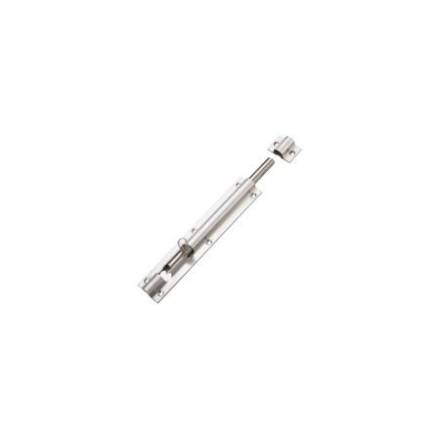 Zoo Hardware ZAS01BSS Barrel Bolt 200mm Satin Stainless Steel with Keeps and Screws
