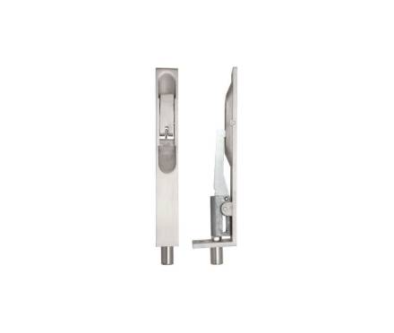 Zoo Hardware ZAS02SS Lever Action Flush Bolt 20 x 150mm Satin Stainless Steel