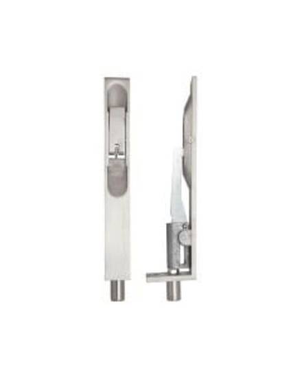 Zoo Hardware Lever Action Flush Bolt 203 x 20mm Satin Stainless Steel