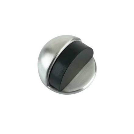 Zoo Hardware ZAS06SS Floor Mounted Oval Door Stop 45mm Satin Stainless Steel