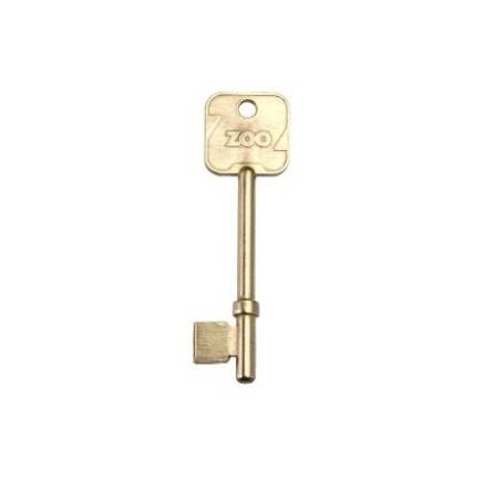 Zoo Hardware ZBSK01 British Standard Spare Blank / Cut Keys for 64mm and 76mm Locks
