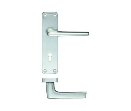 Zoo Hardware ZCA Contract Aluminium Lever on Lock Backplate SAA