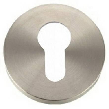 Zoo Hardware ZCS001SS Euro Profile Escutcheon 52mm Rose Grade 304 Satin Stainless Steel