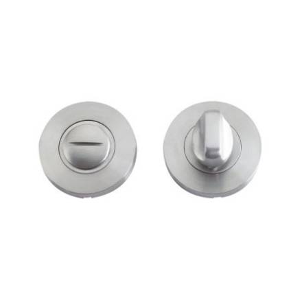 Zoo Hardware ZCS004SS ZCS Architectural Bathroom Turn and Release - Satin Stainless Steel