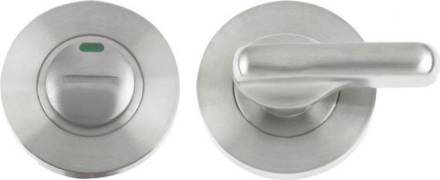 Zoo Hardware Disabled Turn and Release with Indicator - Grade 304 Satin Stainless Steel