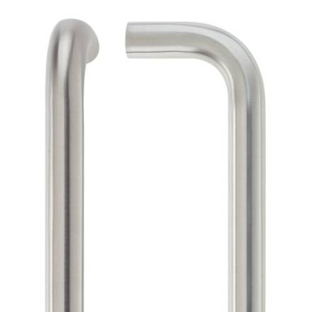 Zoo Hardware ZCS2D300BS 19mm D Pull Handle 300mm Centres Satin Stainless Steel