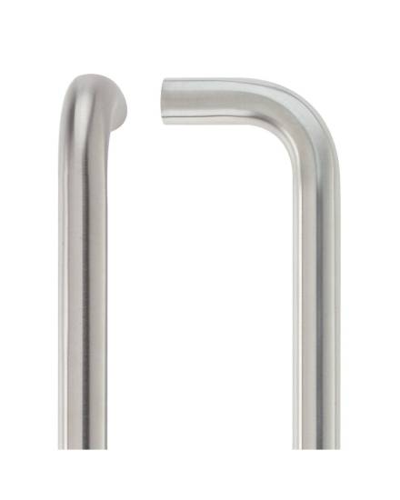Zoo Hardware ZCS2D300BS 19mm D Pull Handle 300mm Centres Satin Stainless Steel