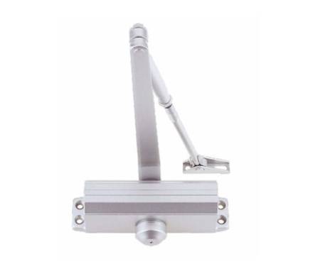 Zoo Hardware Delta ZDC003 Fixed Power Size 3 Overhead Door Closer - Silver