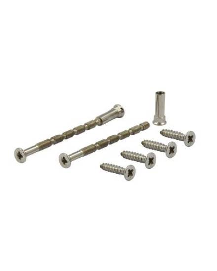 Zoo Hardware ZFP01 Spare Fixing Pack for ZCS and Vier Levers - Satin Stainless (Pkt 2)