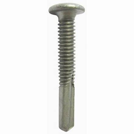 TIMCO Metal Construction Heavy Section Hex Self-Drilling Tek Screw Zinc 5.5 x 100mm (Box of 100)