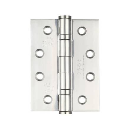 Zoo Hardware Grade 13 Ball Bearing Hinge 102 x 76 x 3mm Polished Stainless Steel (Pair)