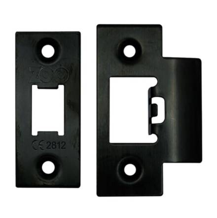 Zoo Hardware Spare Accessory Pack for Heavy Duty Tubular Latch - Powder Coat Black (40 x 60mm)