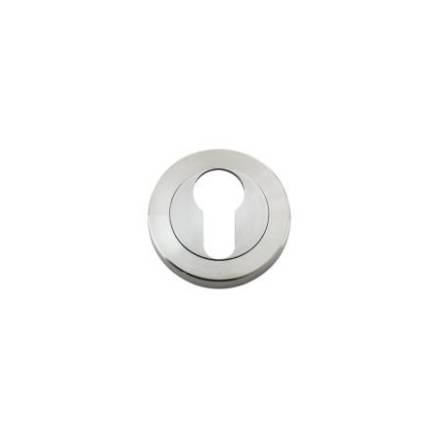 Zoo Hardware ZPS001SS Euro Profile Escutcheon 50mm Satin Stainless Steel