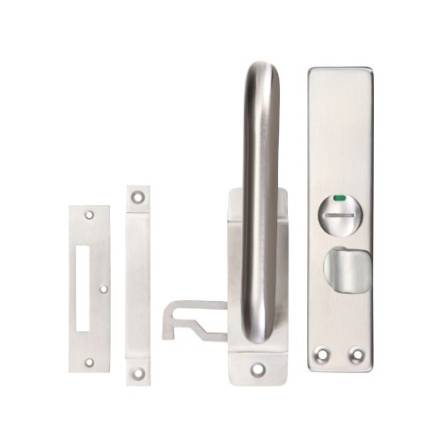 Zoo Hardware ZPS100SS Facility Indicator Bolt Satin Stainless Steel Reversible