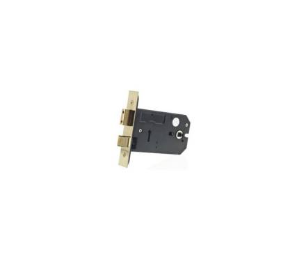 Zoo Hardware 152mm PVD Brass 3 Lever Horizontal Mortice Sashlock